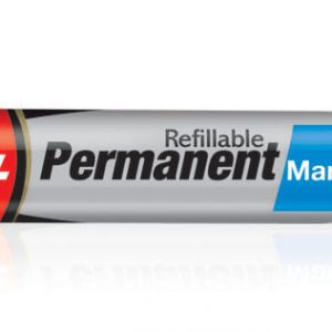 Luxor Refillable Permanent Marker Pen # 1222(Blue)(Pack of 10)