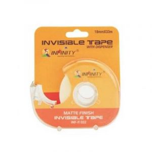 Invisible / Transparent Tape with Dispenser | INF-IT022 | Infinity Stationery | Buy Bulk At Wholesale Price Online