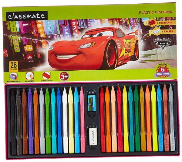 Plastic Crayons 16 shades