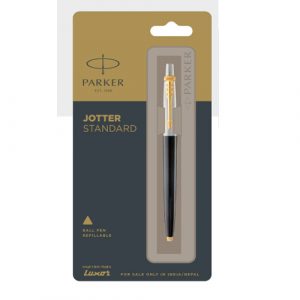 Parker Jotter Standard Ball Pen with gold trim