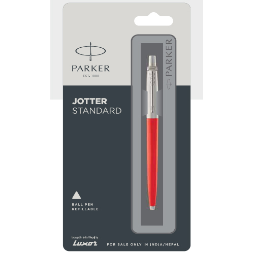 Parker Jotter Standard Ball Pen With Stainless Steel Trim Authorized Distributor Wholesaler Retailer Bulk Order Buy Shop Online Supplier Dealers In Kerala South India