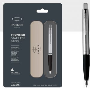 Parker Frontier Stainless Steel Ball Pen