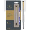 Parker Vector Stainless Steel Roller Ball Pen With Gold Trim Authorized Wholesaler Retailer Bulk Order Buy Shop Online Supplier Dealers In Kerala South India