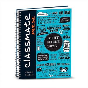 Classmate Pulse Notebook (297 X 210) | 180 Pages | Unruled |Soft Cover | SKU: 2100126 | Buy Bulk Online