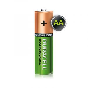 Duracell Recharge Ultra | AA2-2500 MAH | Green Rechargeable AA Batteries 2500 MAH with Duralock | Pack of 2 | SKU: 5000677 | Buy Bulk Online