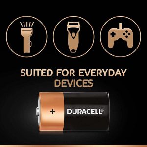 Duracell D Alkaline Battery with Duralock Technology | Pack of 2 | SKU: 5005412 | Buy Bulk Online