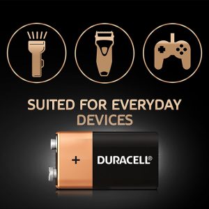 Duracell Ultra 9V Alkaline Battery with Duralock Technology | 9V 2BL | Pack of 2 | SKU: 5005410 | Buy Bulk Online