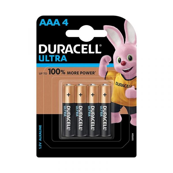 Duracell Ultra Alkaline AAA Batteries Battery with Duralock Technology Pack of 4 Pieces Authorized Distributors Wholesaler Exporter Shop Buy Online Supplier Best Lowest Price Dealers In Kerala South India