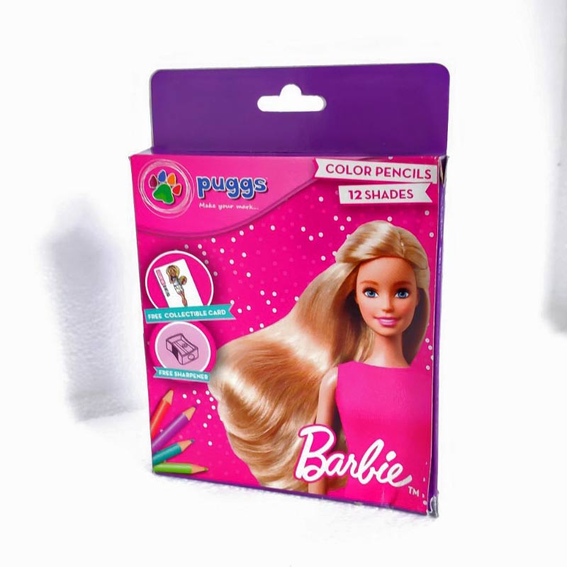 Barbie | Puggs Color pencils | 12 Shades | Buy Bulk At Wholesale Price  Online | Renaissance | School Office Stationery Supplies Wholesaler,  Authorized Dealers and Distributors in Kochi, Ernakulam, Alappuzha,  Kottayam,