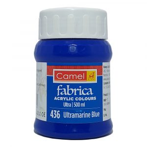 Camel-Fabrica-Acrylic Color| 436 Ultramarine Blue-Ultra|500ML