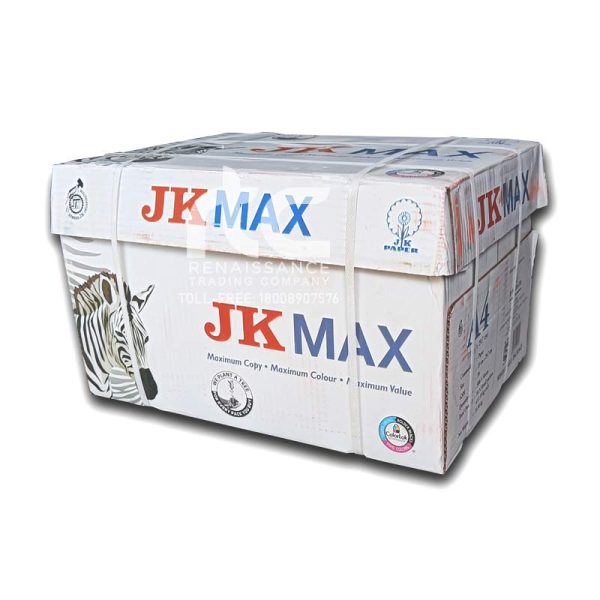 jk max 70 gsm a4 size copier printing photostat paper unruled 10 reams 1 box authorized distributors wholesaler shop buy online supplier lowest cheap best rate price dealers in kerala south india